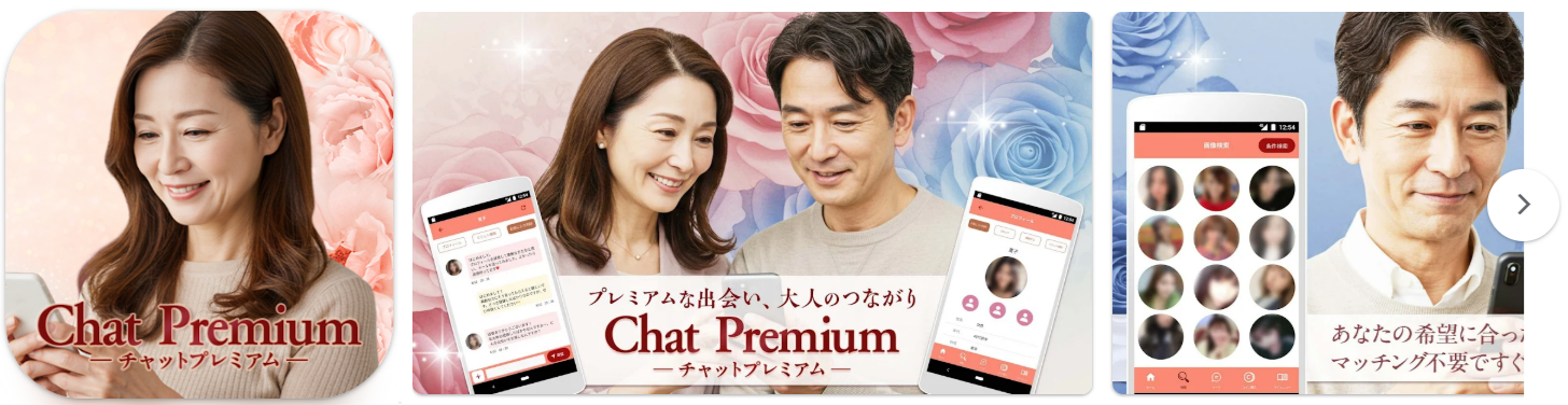 チャットプレミアム～ふたりの距離は、言葉から。大人の恋活～
