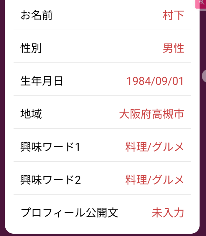 花園のプロフィール