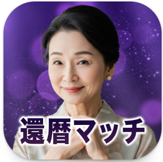 還暦マッチ 近所の50代以上と自由にトーク